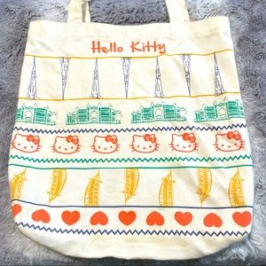 Hello Kitty Dubai Canvas Shopping Tote